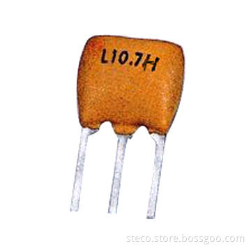 Ceramic Filter with Frequency 10.7MHz with Dip Casing